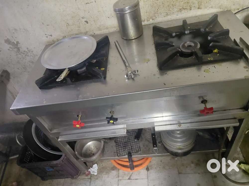 2 burn gas stove