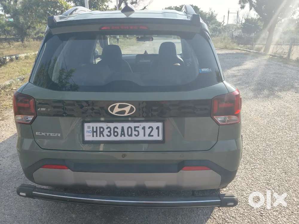 Hyundai Exter 2023 Petrol 13000 Km Driven, Not A Single Scratch