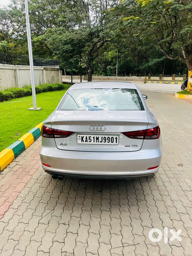 Audi A3 Diesel 2017 Second Owner Done 92000 Kms Silver Colour