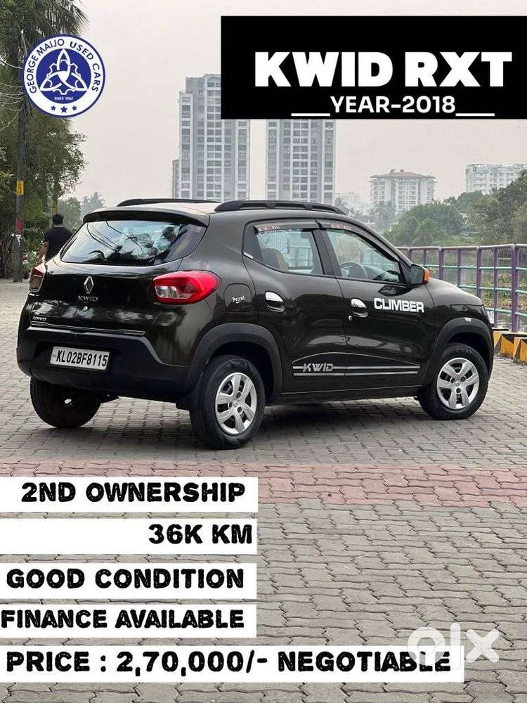 Renault Kwid Rxt Manual Climber, 2018, Petrol