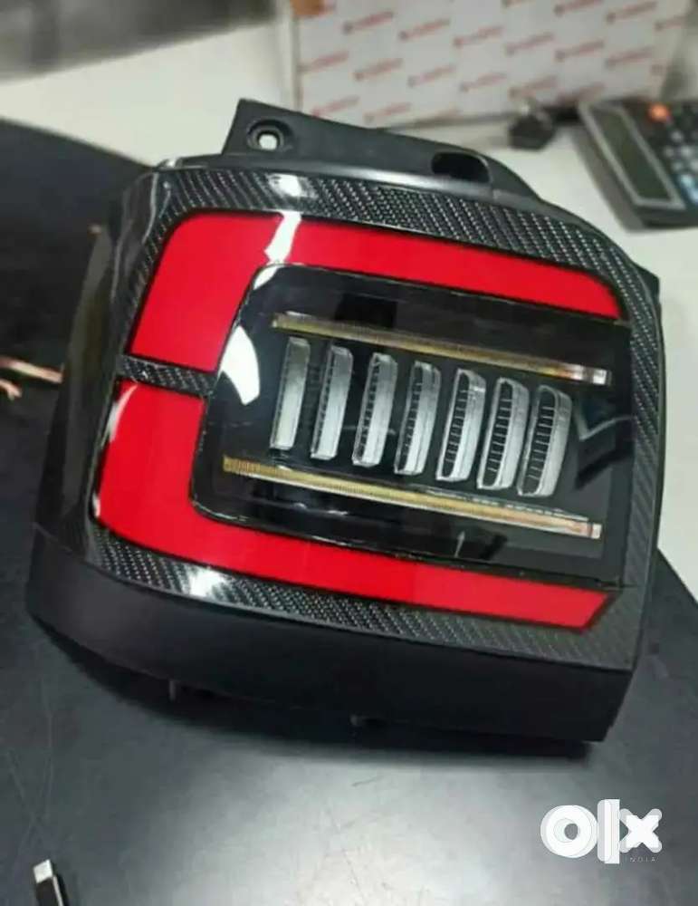 Maruti zen led tail lamps crystal design with carbon finish Spare