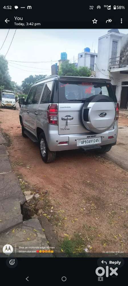 Mahindra Tuv 300 2016 Diesel 58000 Km Driven