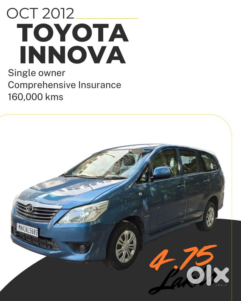 Single Owner Excellent Condition Innova 8 Seater