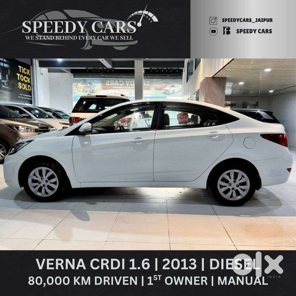 Hyundai Verna 1.6 Crdi, 2013, Diesel