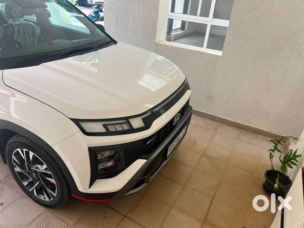 Creta N Line N8 Dct White Dual Tone