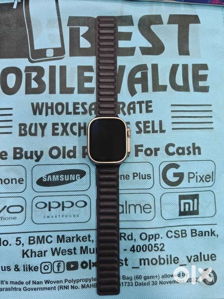 Apple watch Ultra 1 GPS+ Cellular 49mm Natural titanium Excellent