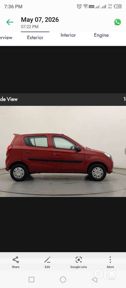 Maruti Suzuki Alto 800 2013 Petrol Well Maintained