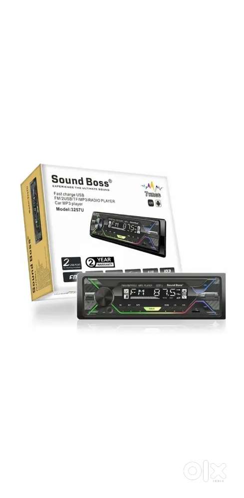Sound boss car mp3 player