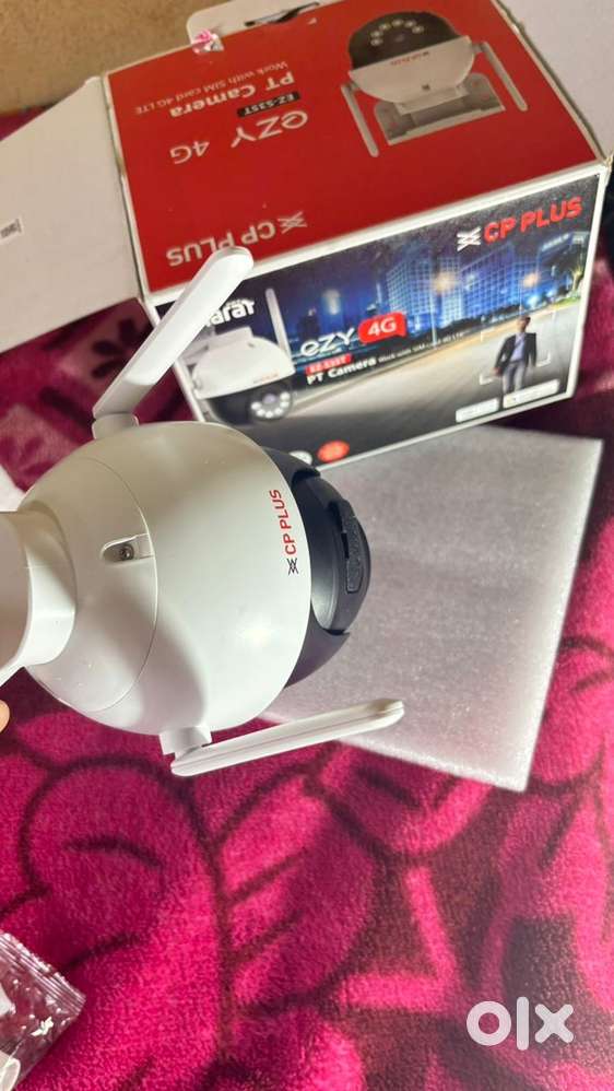 Brand new cp plus 4G camera new seal pack no uses bill box warrenty