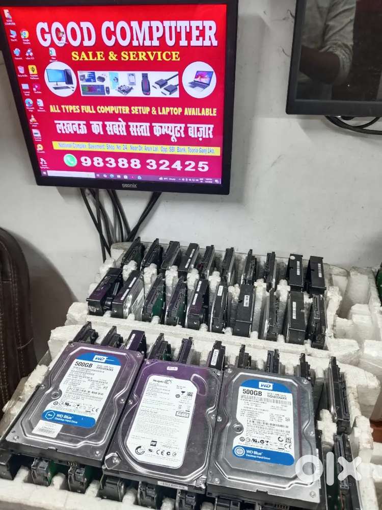 Hdd 500 GB ok Running condition, quantity available