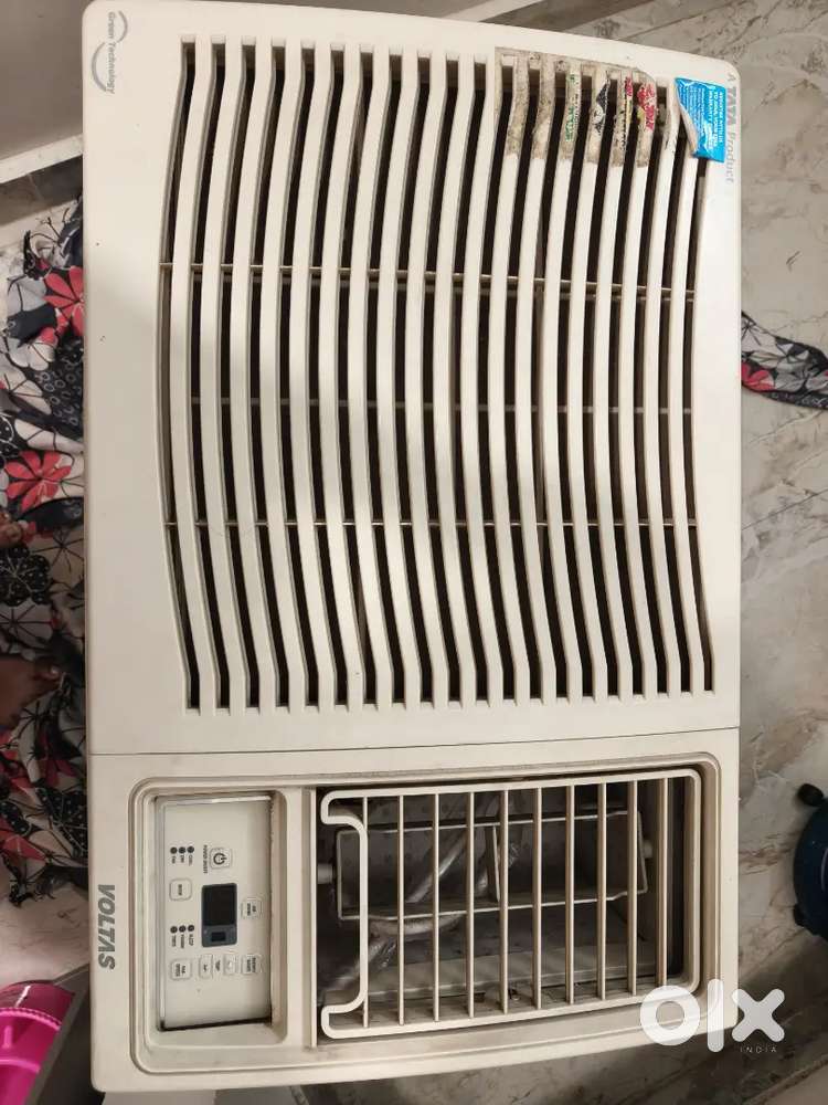 Voltas 1.5 tan window ac 5 star 2025 purchased with steblizer