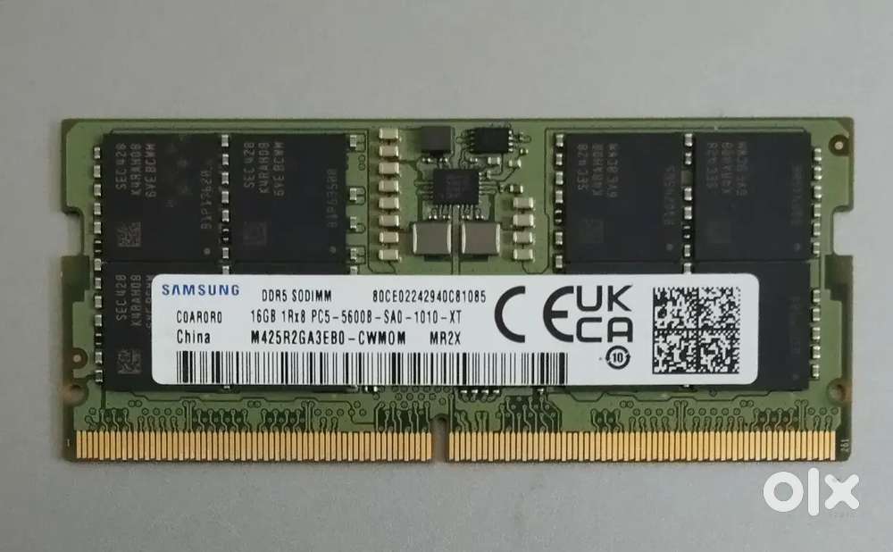 Ddr5 sodimm 16 gb 5600mhz samsung ram - Computers & Laptops in