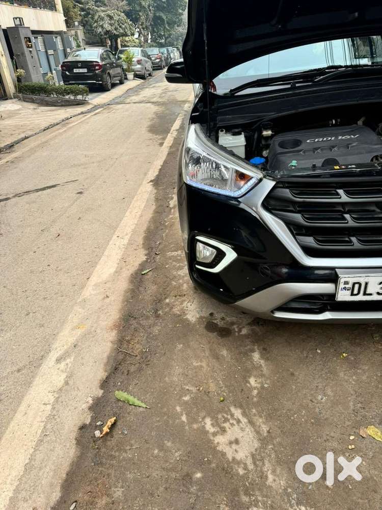 Hyundai Diesel Car 2018 Dl Registered Black Color