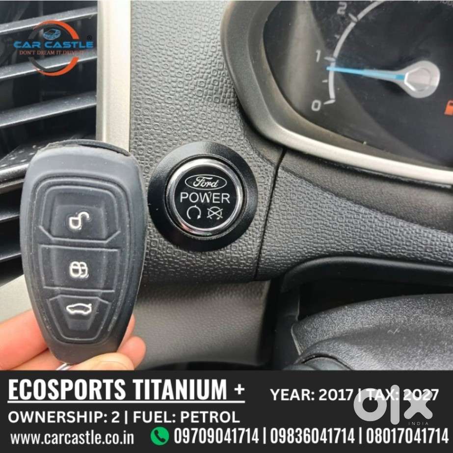 Ford Ecosport 1.5 Petrol Titanium Plus, 2017, Petrol