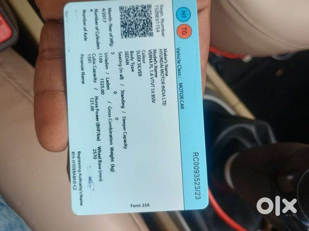 Hyundai Verna, 2017, Petrol