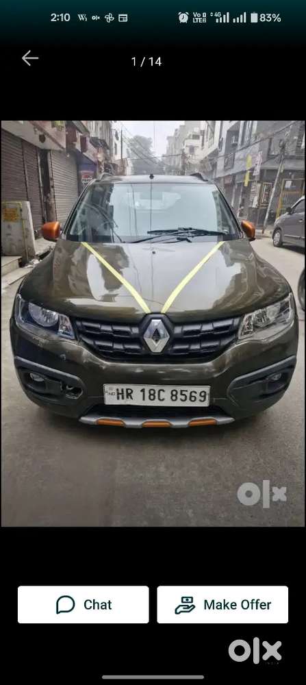 Renault Kwid Climber 2017, Petrol 34600 Km Driven, Good Condition Car