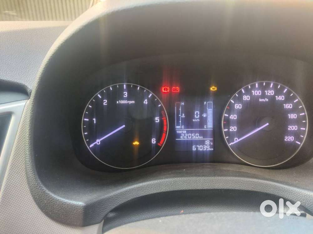 Hyundai Creta 2017 Diesel E+  68,000 Km  Single Owner  Zero Dep Ins