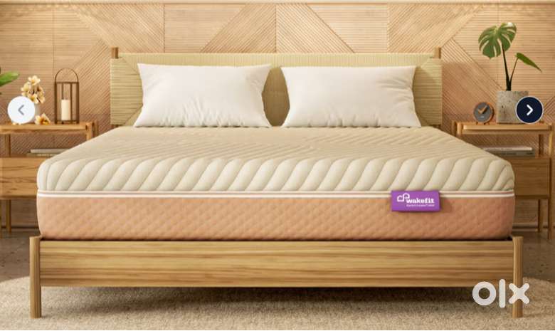 Wakefit Ergo Latex orthopedic mattress 8, and King Size Storage Bed