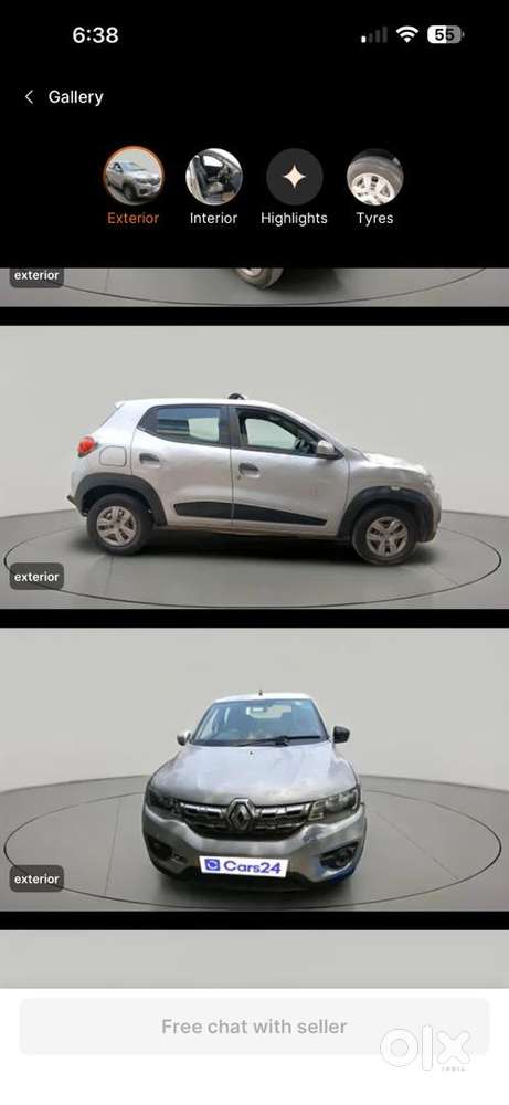 Renault Kwid 2016 Petrol Well Maintained