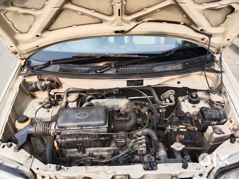 Hyundai Santro Xing Gl Plus White Colour Car In Good Condition