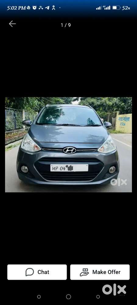 Hyundai Grand I10 2015 Lpg 60000 Km Driven And Petrol