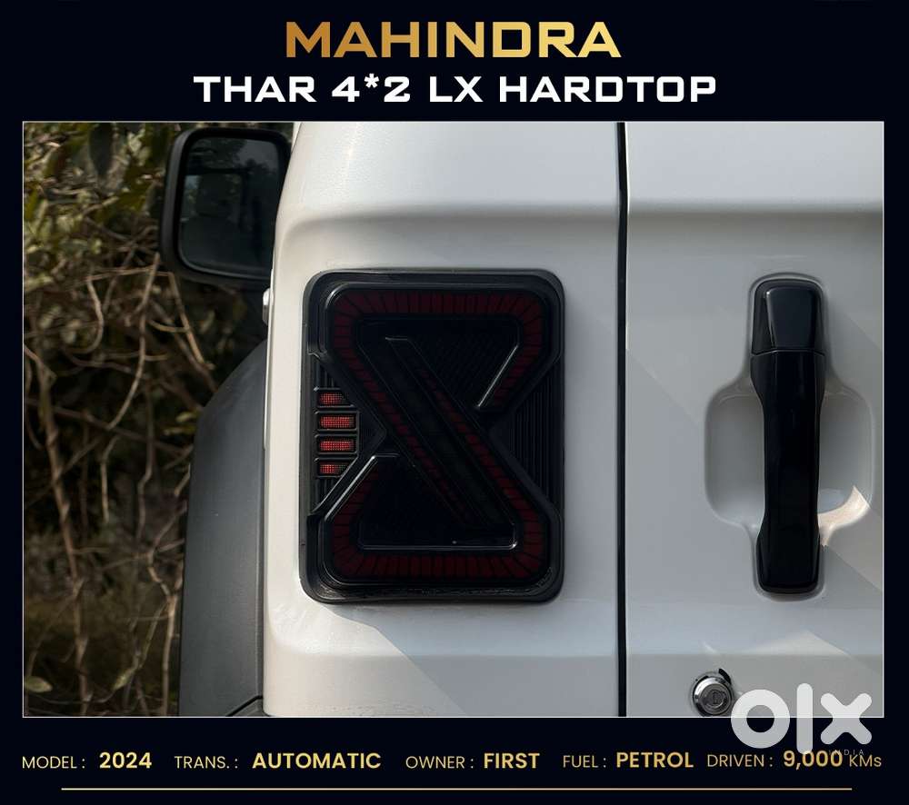 Mahindra Thar Lx Hard Top Petrol At Rwd, 2024, Petrol