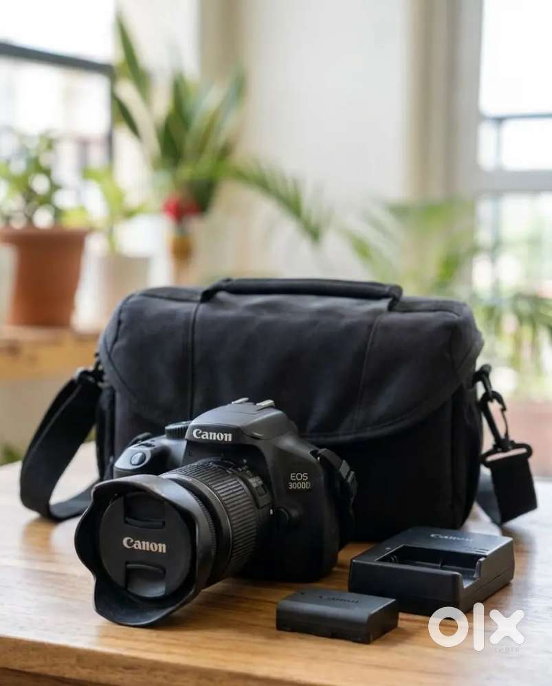 Canon EOS 3000D DSLR Camera with 18-55mm Lens | Perfect Working.