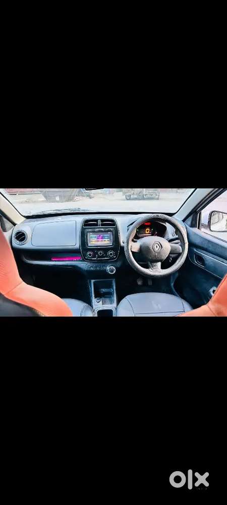 Kwid Automatic/power Windows/stero/leather Seats/full Serviced Car.