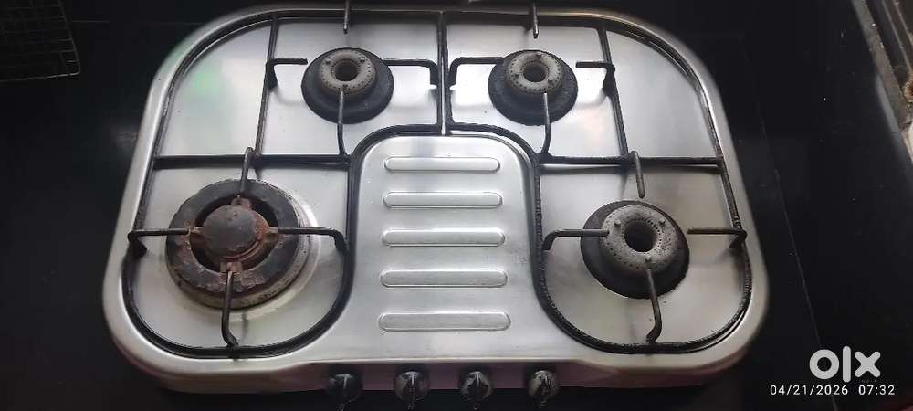 Glen 4 burner Stainless Steel Gas Stove