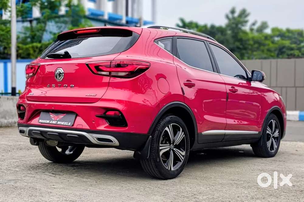 Mg Astor 1.3 Savvy Turbo At S Red, 2022, Petrol