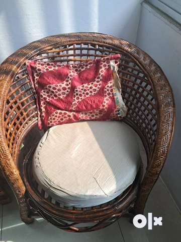 Cane sofa deals set olx