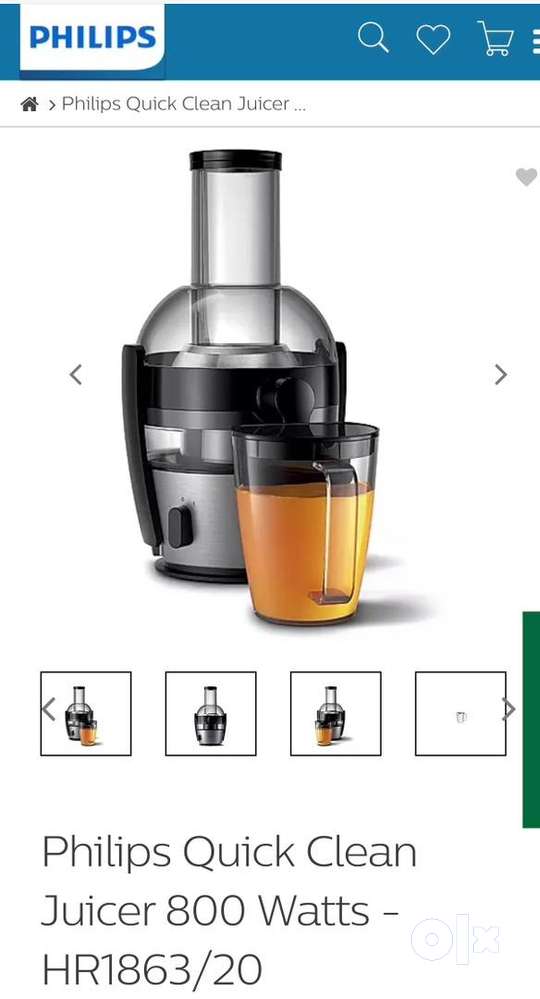 Philips easy clean clearance juicer