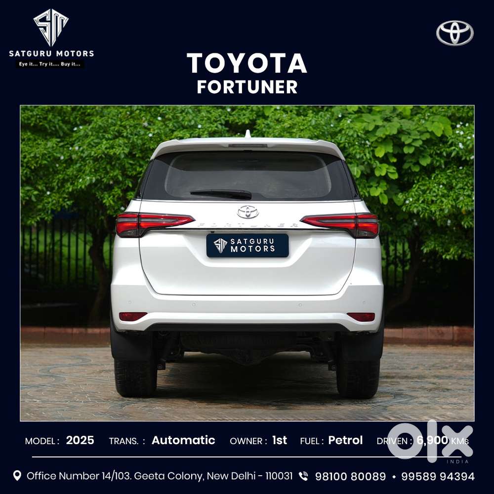 Toyota Fortuner 4x2 At 2.7 Petrol, 2025, Petrol