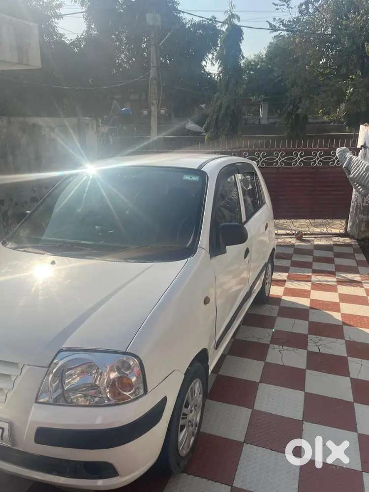 Mint Condition 2012 Santro White Colour