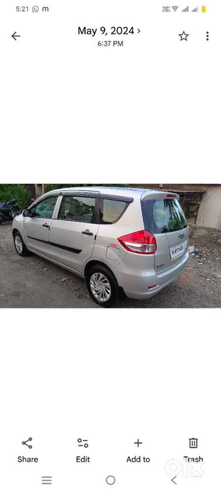 Maruti Suzuki Ertiga Lxi 2013 Cng