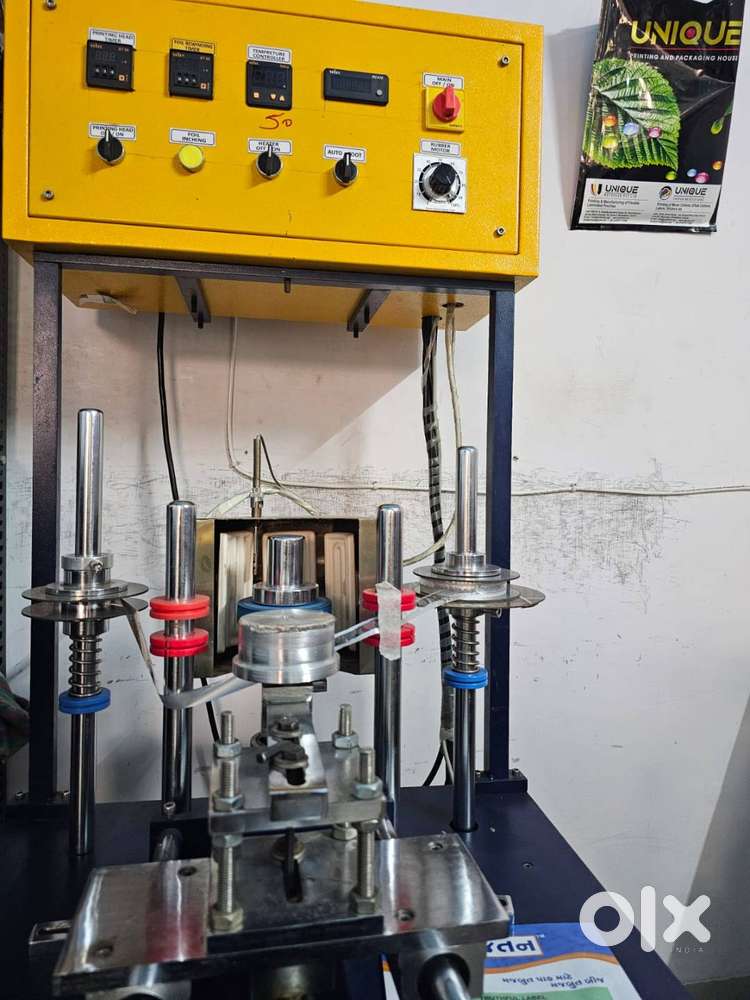 CAP HOT STEMP FOILING MACHINE