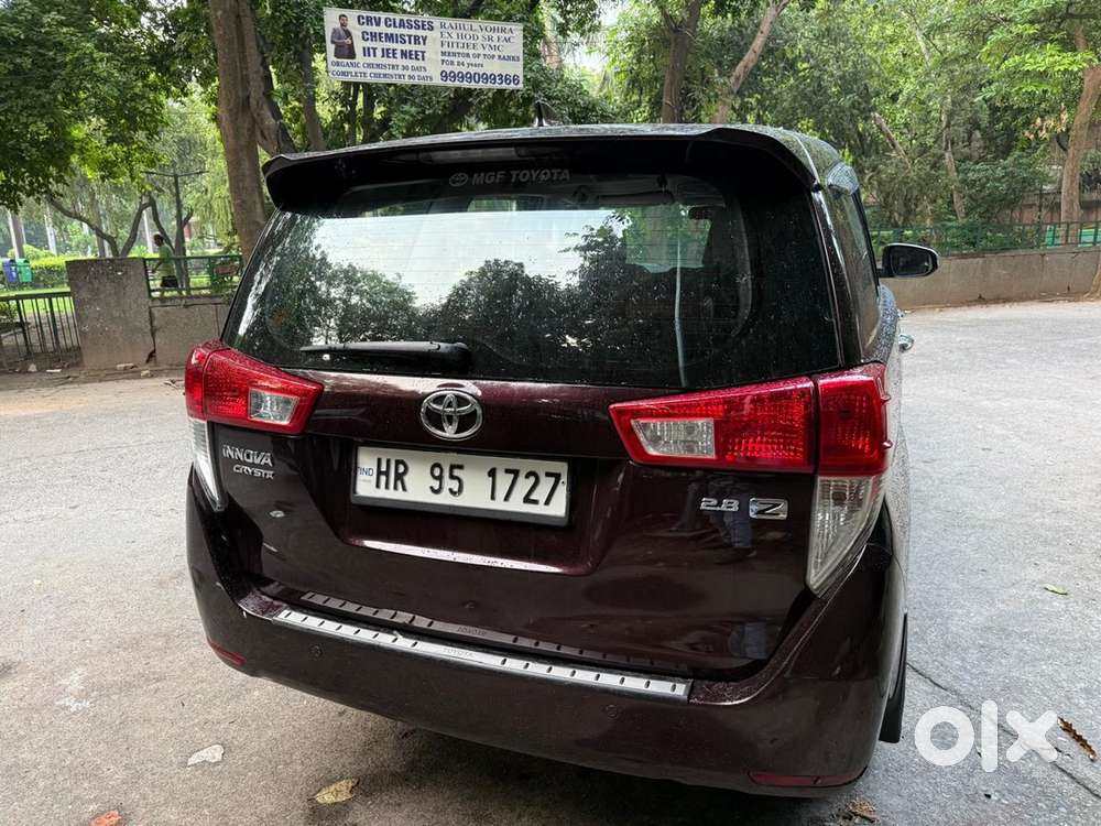 Toyota Innova Crysta 2017 Year Car