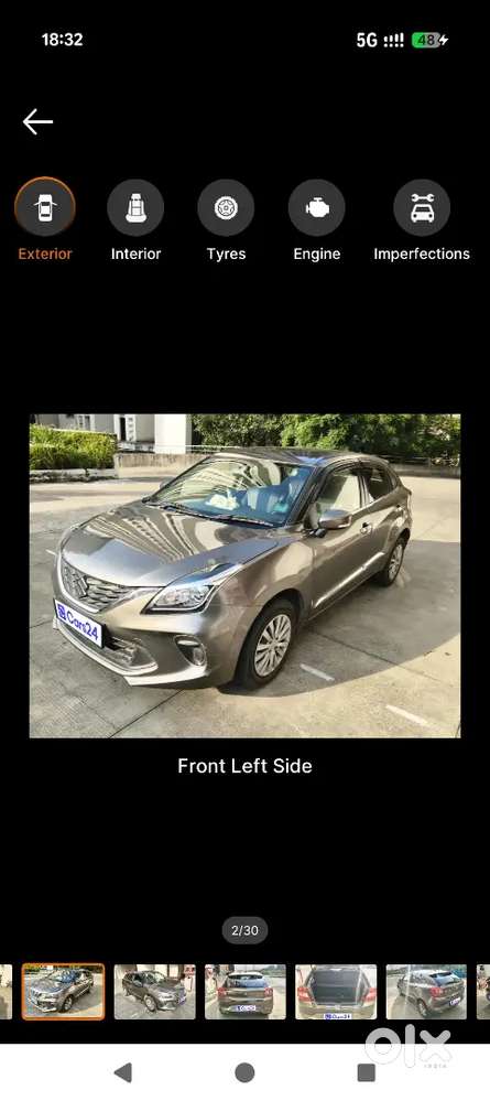 Maruti Suzuki Baleno 2019. Full Inspection Report Available.