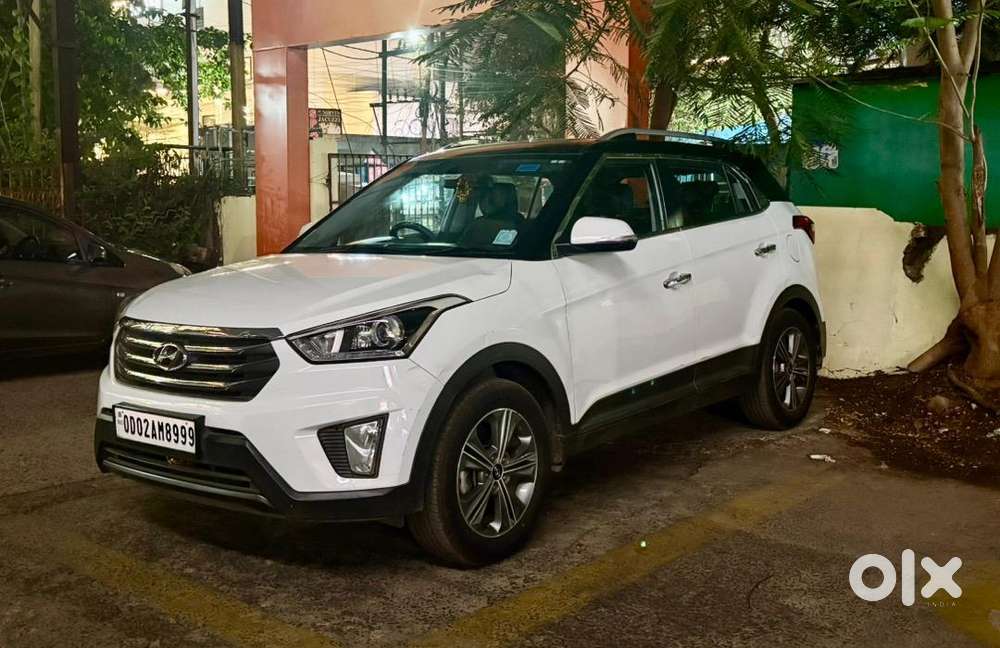 Hyundai Creta 2017 Sx Plus Dual Tone Petrol 73000 Km Driven