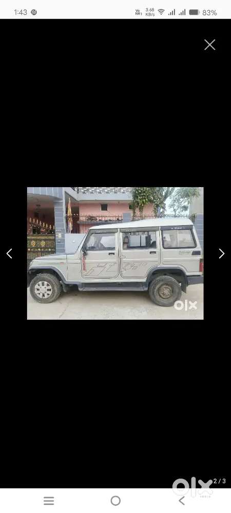 Mahindra Bolero Diesel Single Owner Good Condition