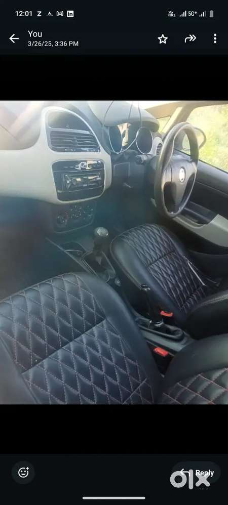 Well Maintainedfiat Punto 2015 Diesel 98000 Km Driven Vechile