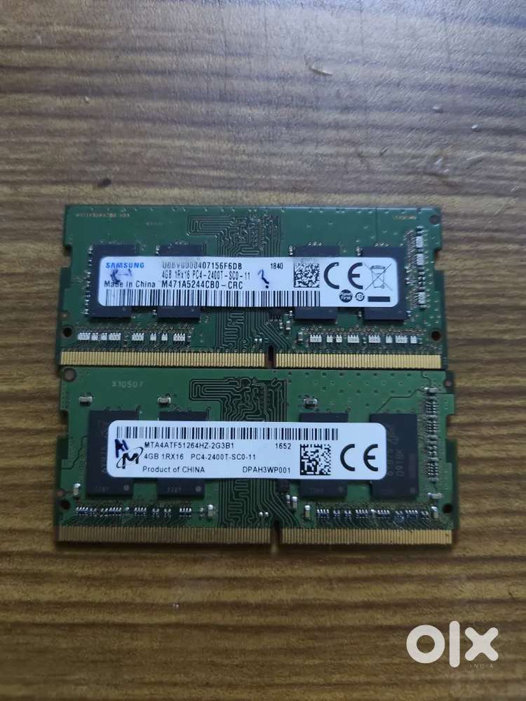 8GB (2x4GB) DDR4 2400MHz Laptop RAM Dual Channel Kit