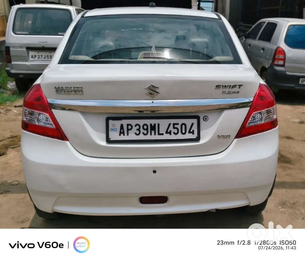 Maruti Suzuki Dzire 2014 Ending 2015 Registration