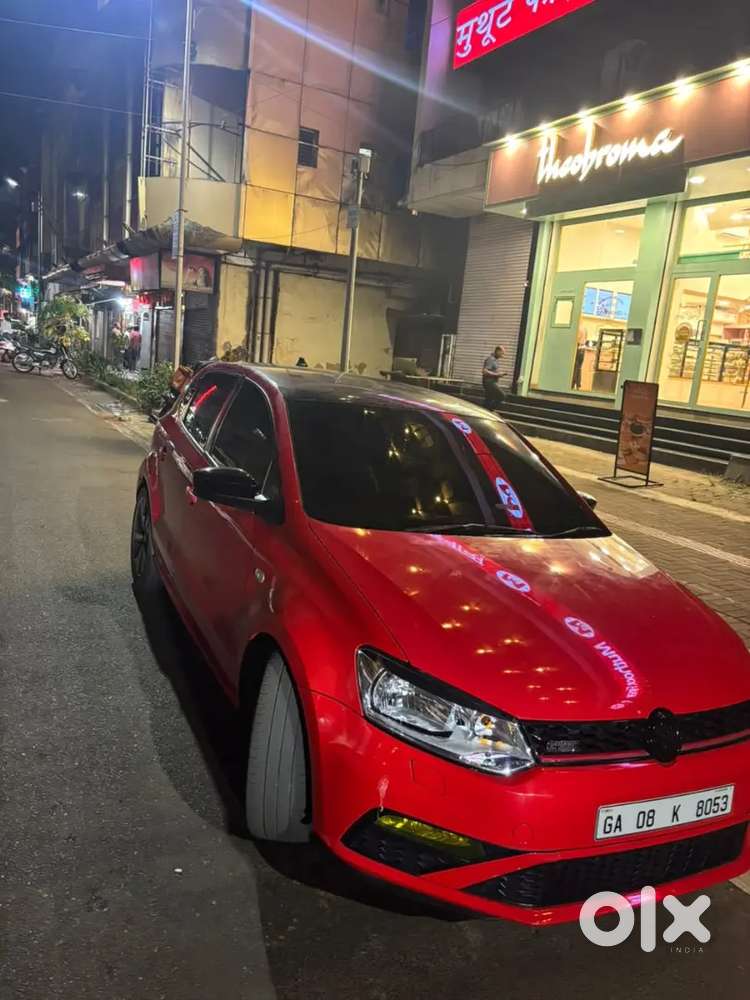 Polo Red Colour Modified Car Good Condition Car