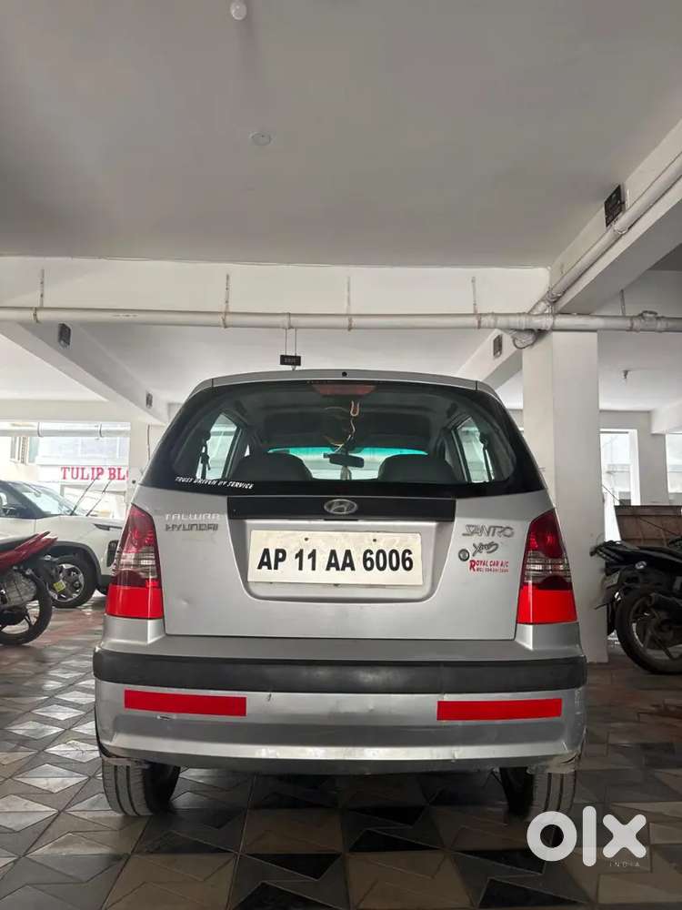 Hyundai Santro Xing 2007 Model Petrol  And Lpg Gas Manual