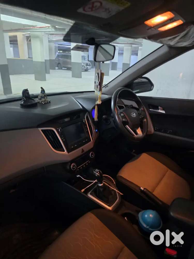 Hyundai Creta 1.6 Sx 2019 Black Colour Single Hand Driven
