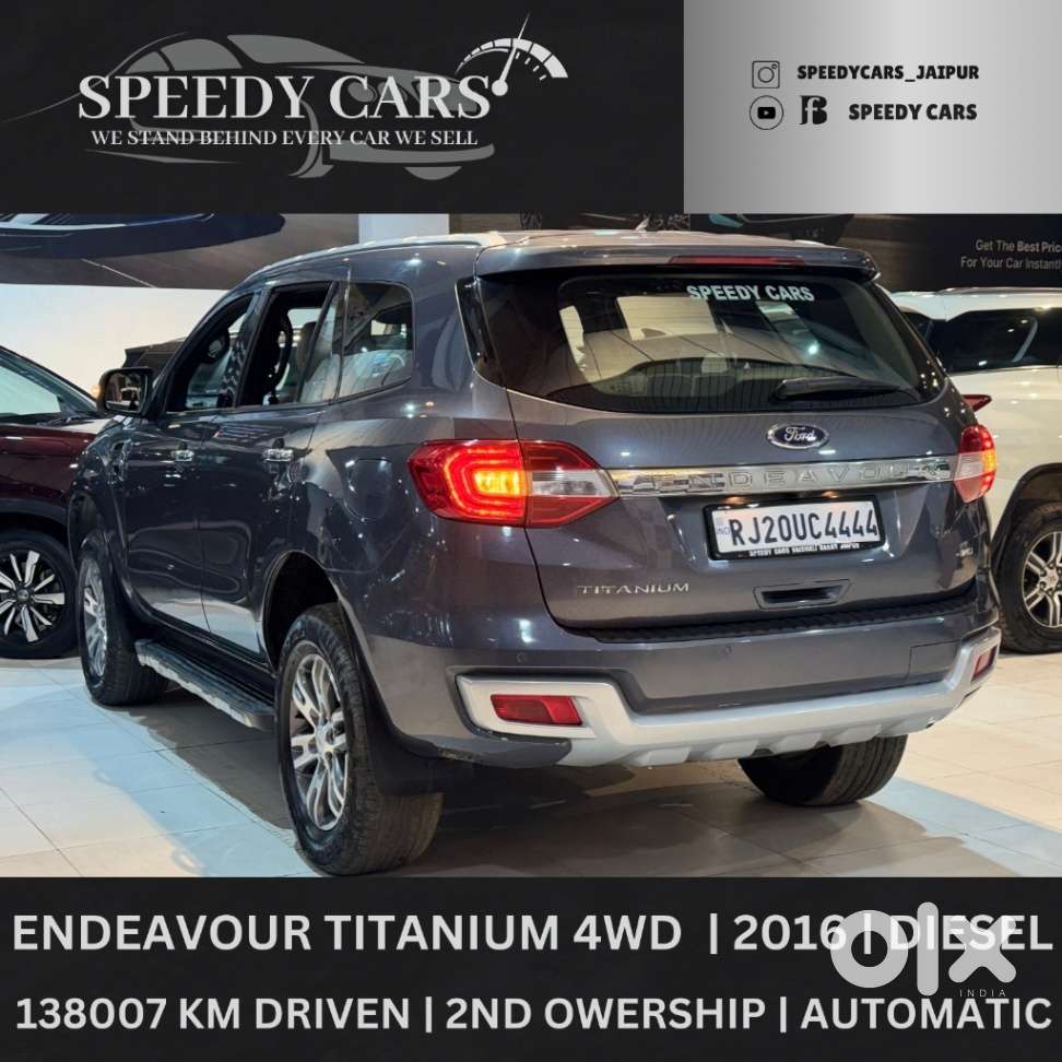 Ford Endeavour 3.2 Titanium 4x4 At, 2016, Diesel