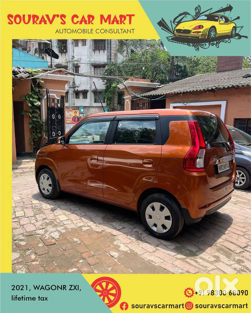 Maruti Suzuki Wagon R Zxi, 2021, Petrol