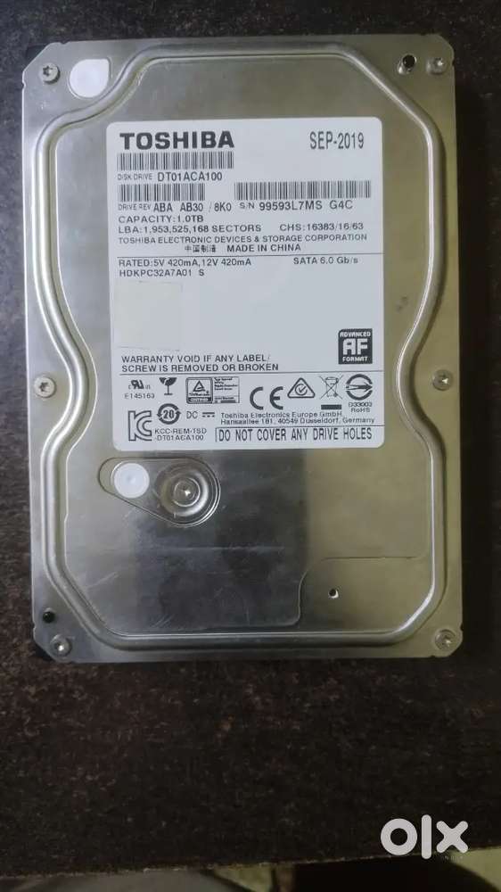 External HDD 1 TB