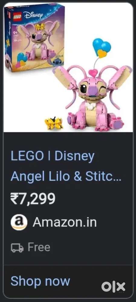 lego® ǀ disney angel lilo & stitch building toy for girls, boys and ki